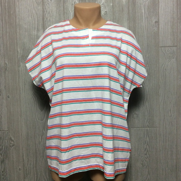 Gitano Tops - *SALE* Gitano Striped Top PLUS SIZE 24W